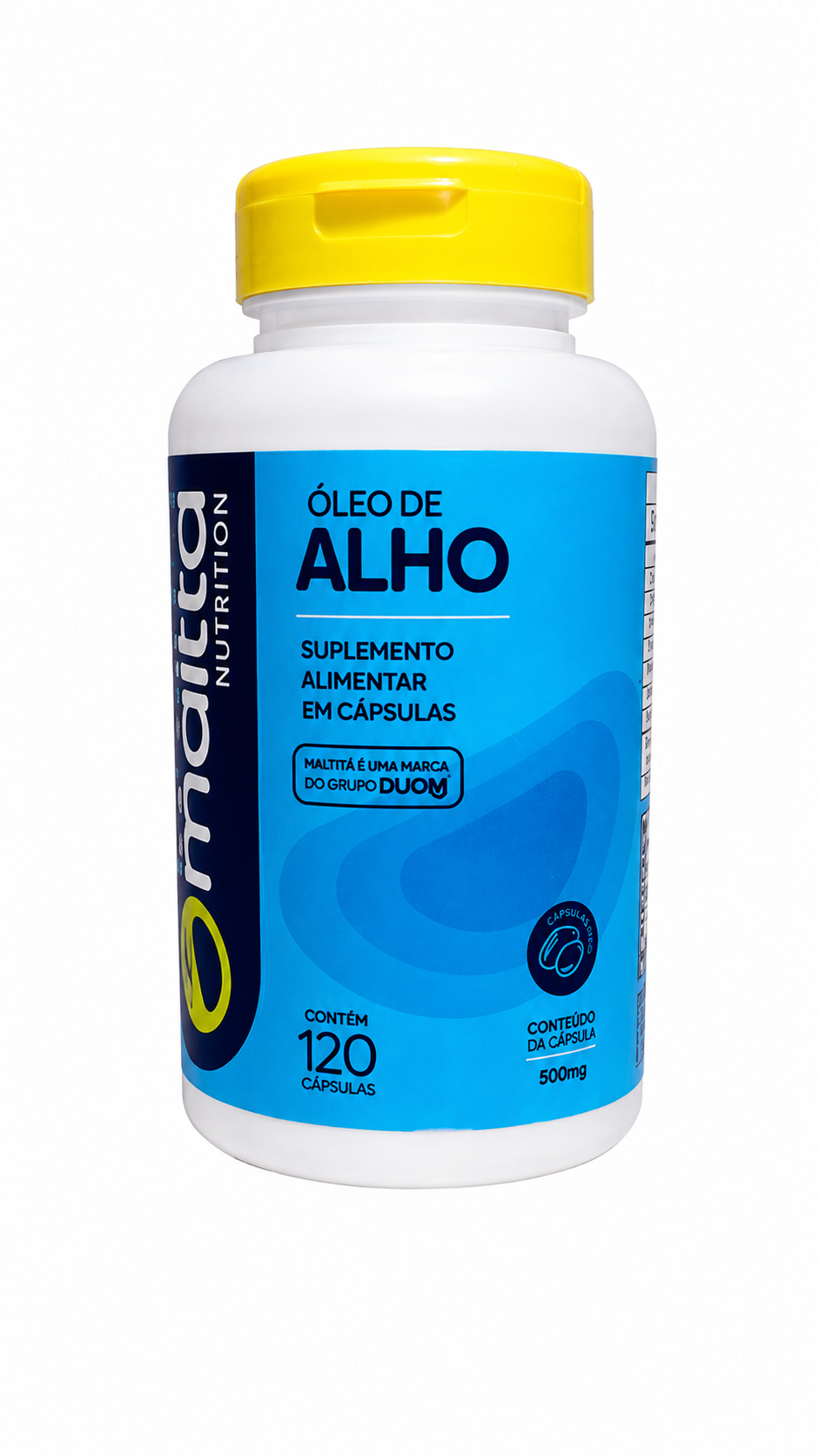 Óleo de Alho 120 cápsulas 500mg