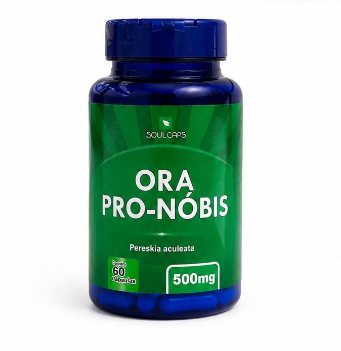 Ora Pro-Nóbis 60 cápsulas 500mg